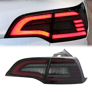 Tesla Model 3 & park lambaları için modifiye LED MODEL-Y meclisi için akan dönüş sinyalleri ile çalışan ışıklar tarama - Product Image 2
