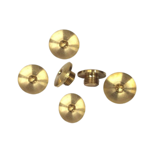 Tùy Chỉnh Phẳng Stud Rắn Brass Vít Trở Lại Spike Kim Loại Cone Đinh Tán Đinh Tán Da Thủ Công DIY Bạc Vít - Product Image 6