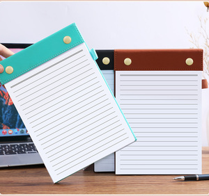 Bloc de notas A5 B5 Fácil de rasgar, clip de tablero de alambre, clip de diario, cuaderno de impresión personalizado, logotipo publicado, notas adhesivas, Bloc de notas de regalo - Product Image 3