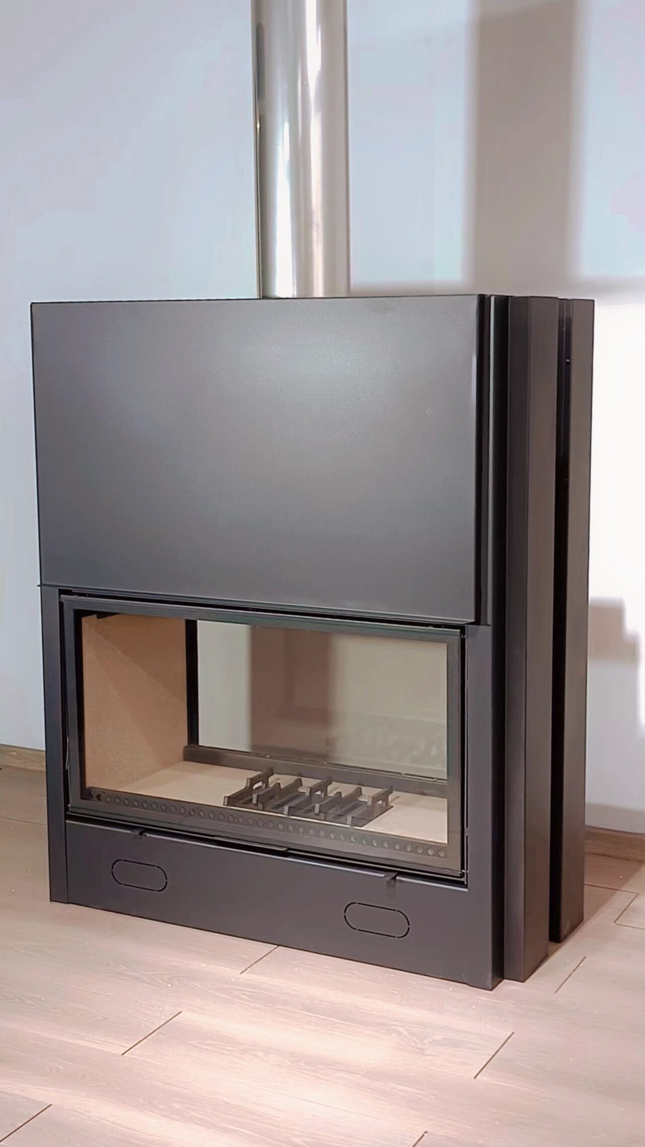 Chimenea de cristal de doble cara Yl1200