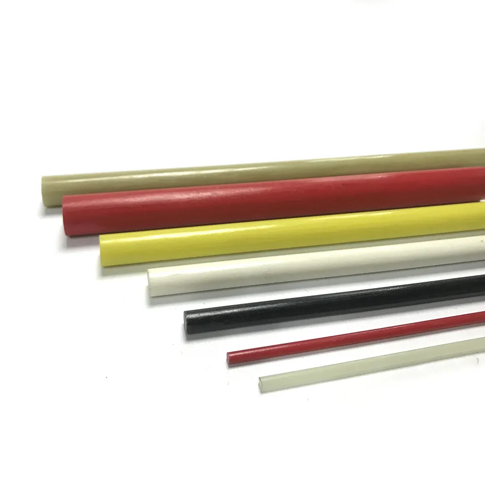 High quality G10 composite Epoxy flexible fiberglass/GRP rod, solid fiberglass push rod
