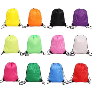 Hot Sale Custom Logo Promotional Drawstring Backpack <strong>Bag</strong> Waterproof Polyester with Letter <strong>Pattern</strong> Cheap Sports <strong>Draw</strong> <strong>String</strong> <strong>Bags</strong> - Product Image 5