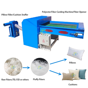 Automatic Fiber Opening <strong>Machine</strong> for 7D Hollow Conjugated Fiber Cotton Carding with Essential Motor Component Available for Sale - Product Image 2