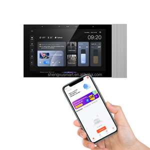 7 Inch Tuya Smart Control Wall Switch with 4*25W Speaker Android Operated Home Music <strong>Device</strong> for Smart Home System - Product Image 1