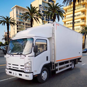 China Factory <strong>Isuzu</strong> KV600 4x2 6-ton 8 Tons Cargo <strong>Truck</strong> Box <strong>Truck</strong> with Lift Tailboard for <strong>Sale</strong>