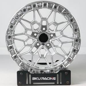 Bku Giả Mạo 827M Beadlock Kéo Bánh Xe Cho BMW F80 G20 G21 G22 G23 G80 G82 F30 M3 M4 5x112 Bánh Xe 18 19 Inch Vành Đua Xe Bánh Xe - Product Image 3