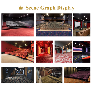 Autovi sang trọng Máy làm Thảm cuộn cắt đống cho khách sạn thương mại điện ảnh Thảm 4M - Product Image 3