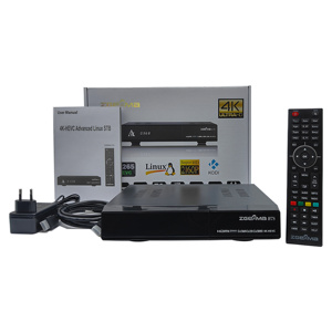 4K Satellite TV Receiver 2*DVB S2X+ DVB T2/C Enigma2 <strong>Linux</strong> OS TV <strong>Decoder</strong> Support CA CI+ IPTV Stalker ZGEMMA H7S - Product Image 5