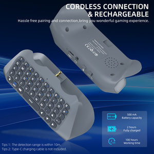 JYS لون الرجعية المدمج في لوحة المفاتيح الخارجية لمكبر الصوت PS5 ملحقات الألعاب - Product Image 6