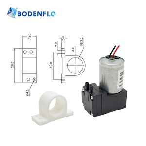 オイルレス0.5-1.2barラボダイヤフラム真空ポンプ1-3L/min流量24 12 6ボルトBLDCモーター1L 2L/minで利用可能 - Product Image 4
