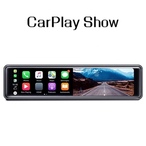 كاميرا مرآة الرؤية الخلفية للسيارة P بوصة DVR كاميرا داش كاميرا الرؤية الخلفية مع مشغل سيارة أندرويد تلقائي Wifi GPS ADAS FM - Product Image 5