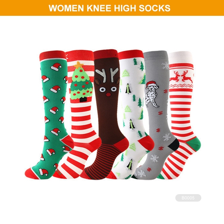 1 women knee high socks