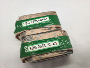 Original SBC Linear Guide Rail <strong>SBG25SL</strong> <strong>SBG25SL</strong>-<strong>C</strong>-<strong>K1</strong> SBG 25SL-<strong>C</strong>-<strong>K1</strong> Linear Guide Block <strong>SBG25SL</strong> <strong>SBG25SL</strong>-<strong>C</strong>-<strong>K1</strong> SBG 25SL-<strong>C</strong>-<strong>K1</strong> - Product Image 4