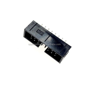 Dc3-16p 2.54MM pitch JTAG iss erkek soket düz idc kutusu üstbilgileri PCB konektörü çift sıralı 2x8PIN DC3 16P başlık - Product Image 3
