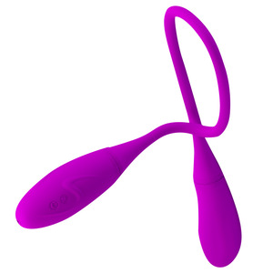 Oplaadbare Lesbische Seksuele Geneugten Vagina G Spot Dual Heads Ei Vibrators Seksspeeltjes Voor Vrouw - Product Image 5