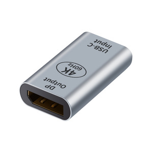 镀金UHD 8k视频转换器类型-C至HDMI/VGA/DP/RJ45/迷你DP 4K 60Hz USB类型C适配器输出类型交流 - Product Image 2