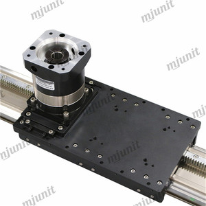 Guía lineal deslizante ancho de doble riel CNC precisión móvil mesa de trabajo lineal Módulo de cremallera de engranajes de alta resistencia - Product Image 3