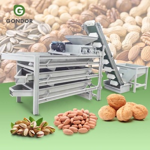 Hazelnut <strong>Kernel</strong> Nut Size Grading <strong>Machine</strong> Grader Vibrating Screen <strong>for</strong> Almond <strong>Shell</strong> Processing Line - Product Image 1