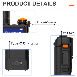 Nuovo arrivo Baofeng UV-K5 trasmissione e ricezione interfono Cross-segmento AM/FM ad alta potenza Multi-band Walkie Talkie K5 PLUS - Product Image 5