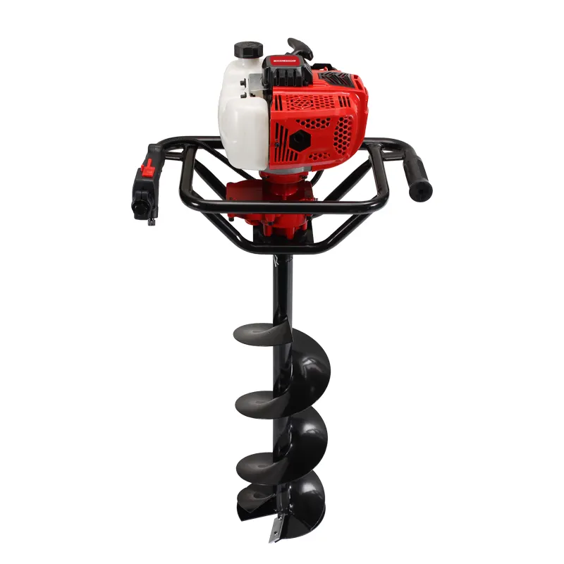 Novo Design 2-Stroke Profissional terra trado 65cc Post Hole Digger Borer Ground Drill 2 Stroke