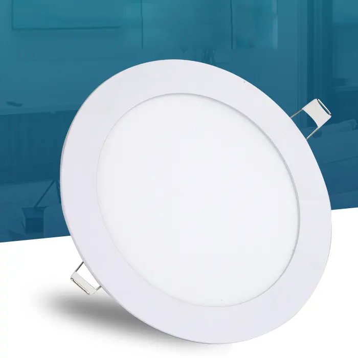 Recessed Led Panel Light Aluminum Frame Panel light 3/6/9/12/15/18/24W Round Square Recessed Surface 6MM 7MM Shell Manufacturer