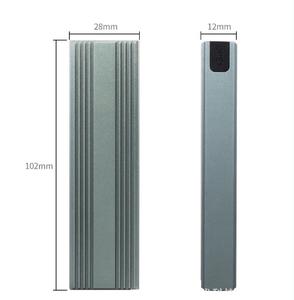 アルミニウムデュアルプロトコルGen2USB3.2外部ポータブルエンクロージャーケースm.2 NVMEssdエンクロージャー - Product Image 5