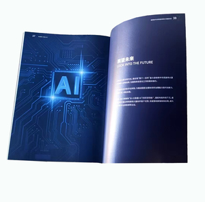 Service d'impression de livre personnalisé professionnel Brochure de promotion de produit Brochure Magazine couleur imprimée à la demande - Product Image 4