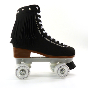 Tùy Chỉnh Chuyên Nghiệp Có Thể Điều Chỉnh Ánh Sáng Nhanh 4 Bánh Xe Quad Giày Trượt Trẻ Em Tự Do Con Lăn <span class=keywords><strong>Skate</strong></span> Giày Trượt Băng Thiết Bị - Product Image 3