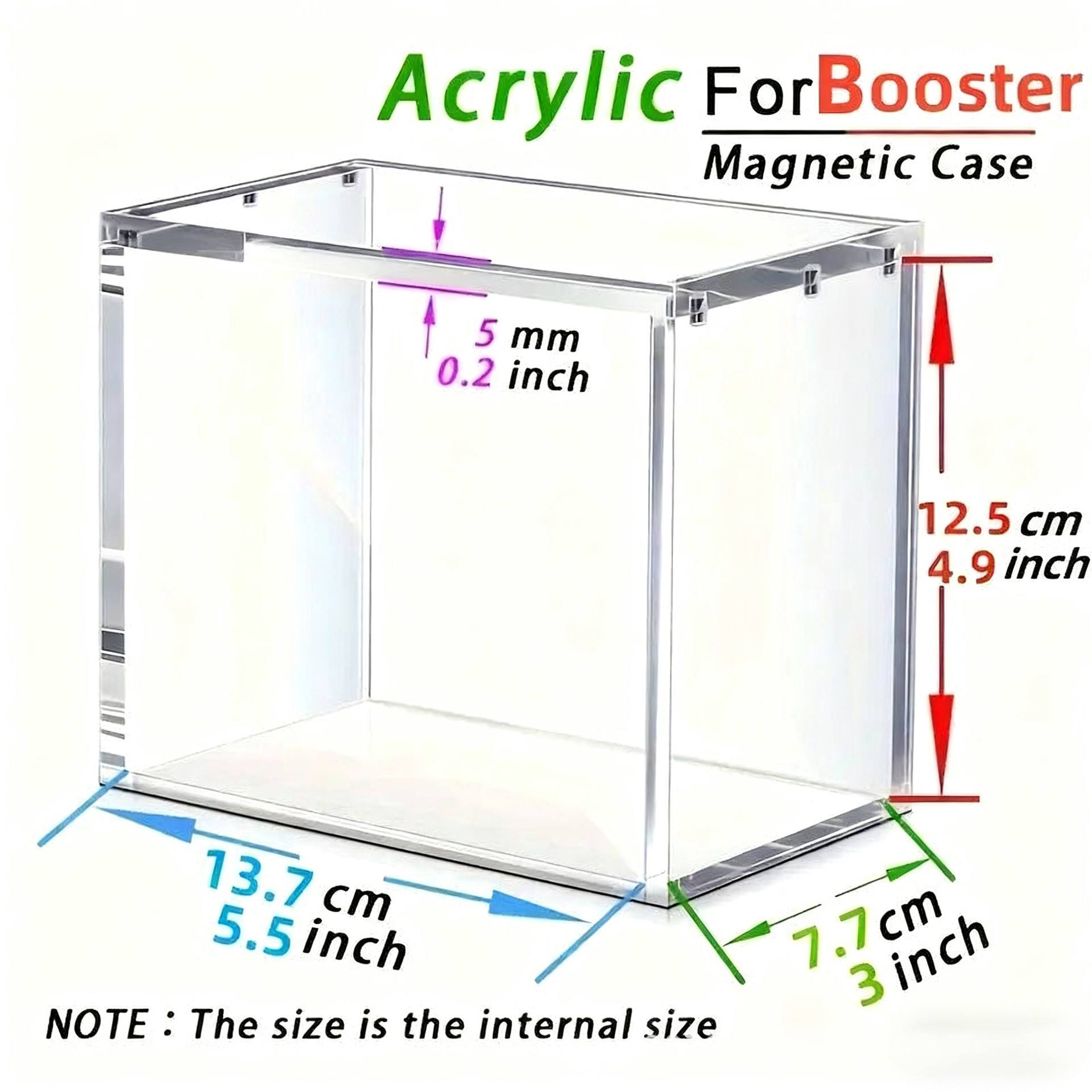 13,7*7,7*12,5 cm (5 mm d'épaisseur)