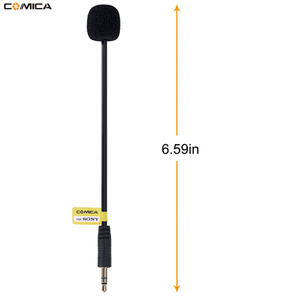 Línea de entrada de micrófono de cuello de cisne Comca de 3,5mm para micrófono inalámbrico Sony CVM-GM-C2 - Product Image 4