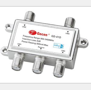 Gecen 4で1 Diseqc Switch Eurostar diseqcはModel GD-41D - Product Image 1