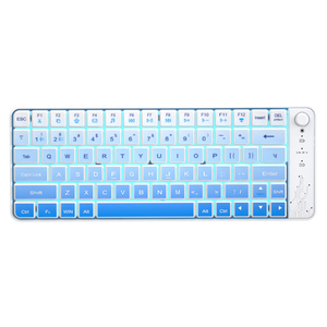 Nuevo K79 2,4G 79 teclas teclado inalámbrico teléfono móvil tableta teclado inalámbrico recargable Mini teclados finos para computadora - Product Image 3