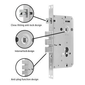 Sistema di serratura elettronica a chiave digitale intelligente Hotel con carta RFID per appartamento ad alta sicurezza - Product Image 5