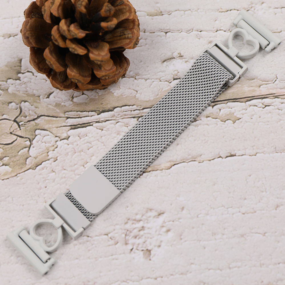 Argent avec adaptateur d'écouteur Love blanc