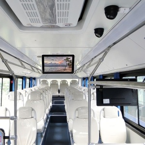 ViewTech 24 Inch Android 11 <strong>Bus</strong> Advertising Screen Roof Wall Mounted Monitor <strong>Bus</strong> Tv Screen Monitor <strong>With</strong> Black Acrylic Frame - Product Image 1