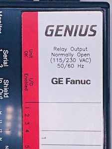 Genius IC660EBR101B blocco 115/230VAC 50/60Hz classe 1 Div 2 Ser 1-2 usato - Product Image 3