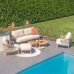 <span class=keywords><strong>Sofa</strong></span> mây ngoài trời, vườn ngoài trời, sân, không thấm nước, chống nắng, Homestay giải trí, nội thất khách sạn - Product Image 1