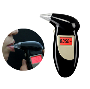 Ölçme sarhoş sürüş üfleme tipi dedektörü özel muayene Alarm enstrüman artefakt Exhaler LCD alkol testi - Product Image 5