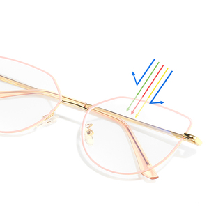 2023 Stylish Unisexแว่นตากันแดดCat-EyeชุดกระจกTwo-In-Oneโพลาไรซ์กรอบโลหะแม่เหล็กสายตาสั้นการใช้งาน - Product Image 6
