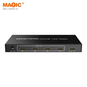 4x1 <strong>HDMI</strong> Screen Splitter <strong>HDMI</strong> Multiviewer 4x1 Quad Multiviewer <strong>HDMI</strong> with IR for Camera Gaming Consoles - Product Image 4