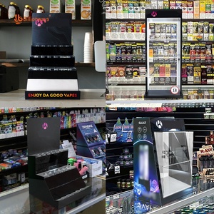 Tùy chỉnh 4 tầng Acrylic Vaporizer hiển thị đứng Rack hiển thị Acrylic hiển thị đứng cho thuốc lá - Product Image 6