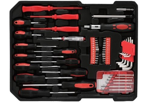 超9月3日99 pcs Ferramentas专业手工五金工具盒套装修理工汽车拉杆箱工具箱 - Product Image 2