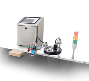Hoch effizienter T2000V-Thermotintenstrahldrucker DOCOD TIJ Datums chargen codierung Visuelle Inspektions druckmaschine für die Produktions linie - Product Image 1