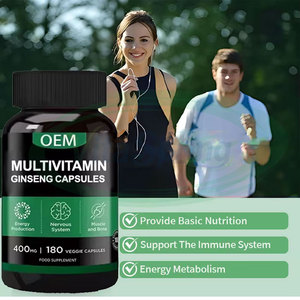 VitaSpring OEM Capsules de multivitamines et de ginseng Supplément énergétique pour la santé Capsules de ginseng multivitamines pour hommes - Product Image 2
