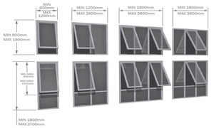 Florida onayı kasırga darbe pencereler alüminyum tente pencere yeni tasarım ve temperli cam alüminyum pencere - Product Image 6
