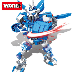 WOMA TOYS Wholesale Custom Assemble Diy <strong>Games</strong> Transform <strong>Robot</strong> Model <strong>Building</strong> Bricks Blocks Set - Product Image 6