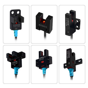 Sensor óptico fotoeléctrico CORON PNP NPN para detección de largo alcance utilizado para conteo y posicionamiento de detección de objetos