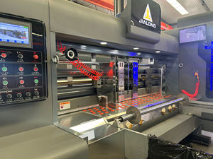 Máquina apiladora vibradora troqueladora de ranurado de impresión de alta velocidad completamente automática - Product Image 2