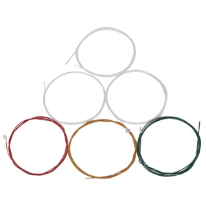 6 pcs/set IRIN C105 Cordas de guitarra clássica acústica colorida Rainbow <span class=keywords><strong>Nylon</strong></span> <span class=keywords><strong>Core</strong></span> colorido revestido liga de cobre ferida (.028-.043)