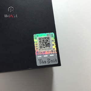 Sparkle QR <strong>Code</strong> Authentication Hologram Sticker for Traceability - Product Image 3